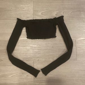 Are You Am I Tiiu Off the Shoulder Top